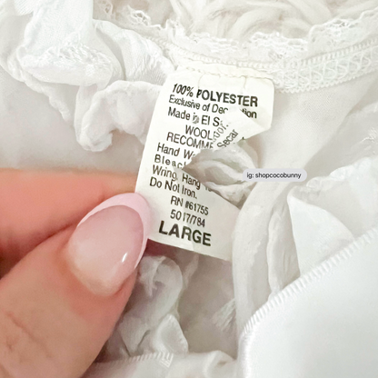 white reflective hearts graceful slip dress