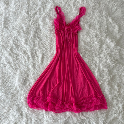 pink paloma cocktail slip dress