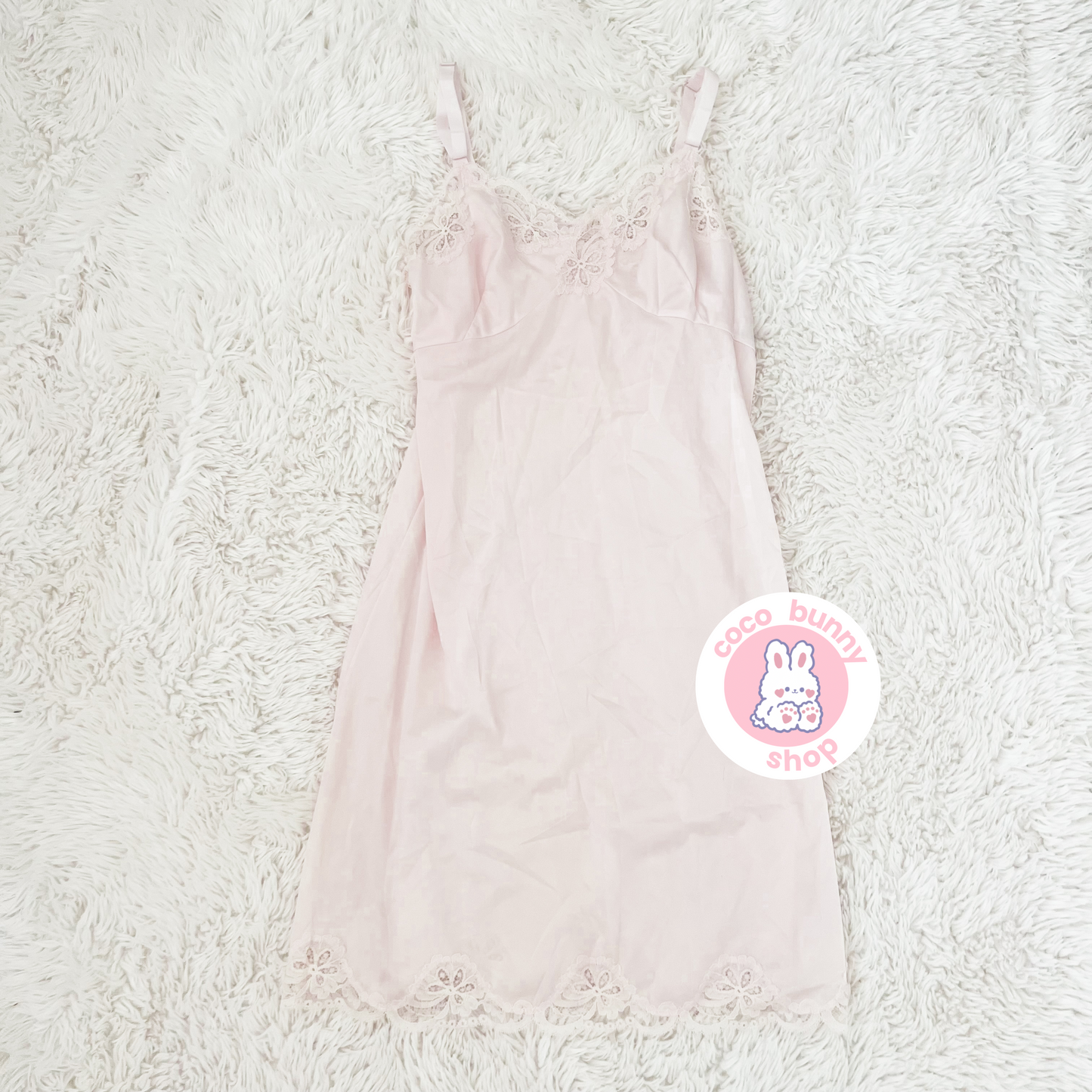 vintage japanese brand wacoal fairy slip dress