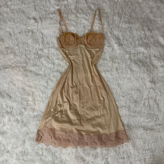 japanese brand bustier slip dress
