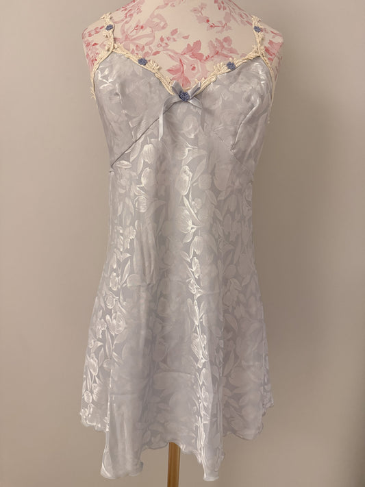 crystal vanilla liqueur slip dress