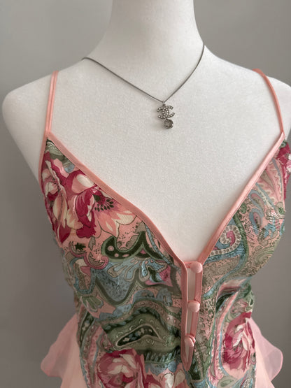 victoria’s secret frozen rose bodysuit