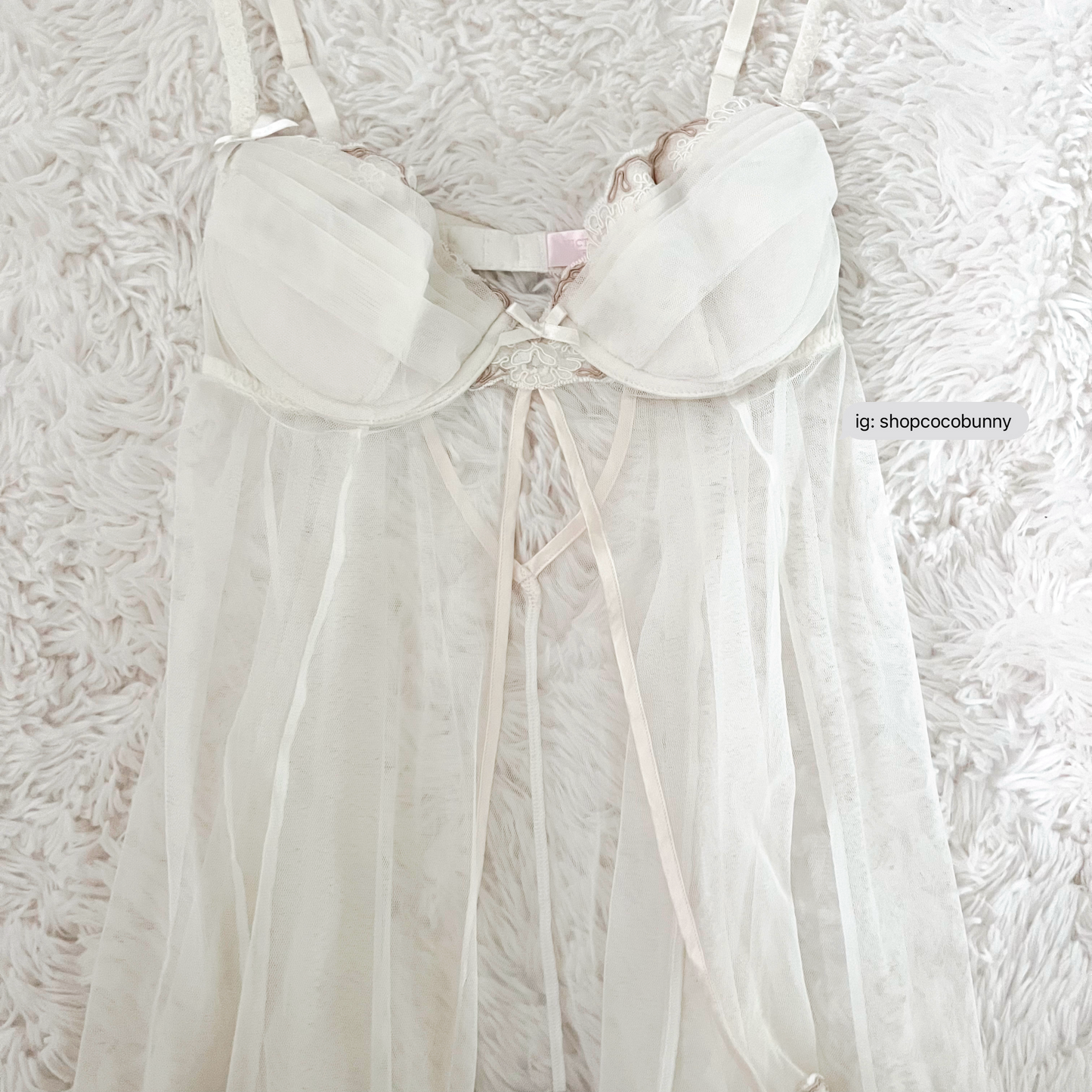 vintage victoria's secret bustier ruffle floral embroidered lace slip dress