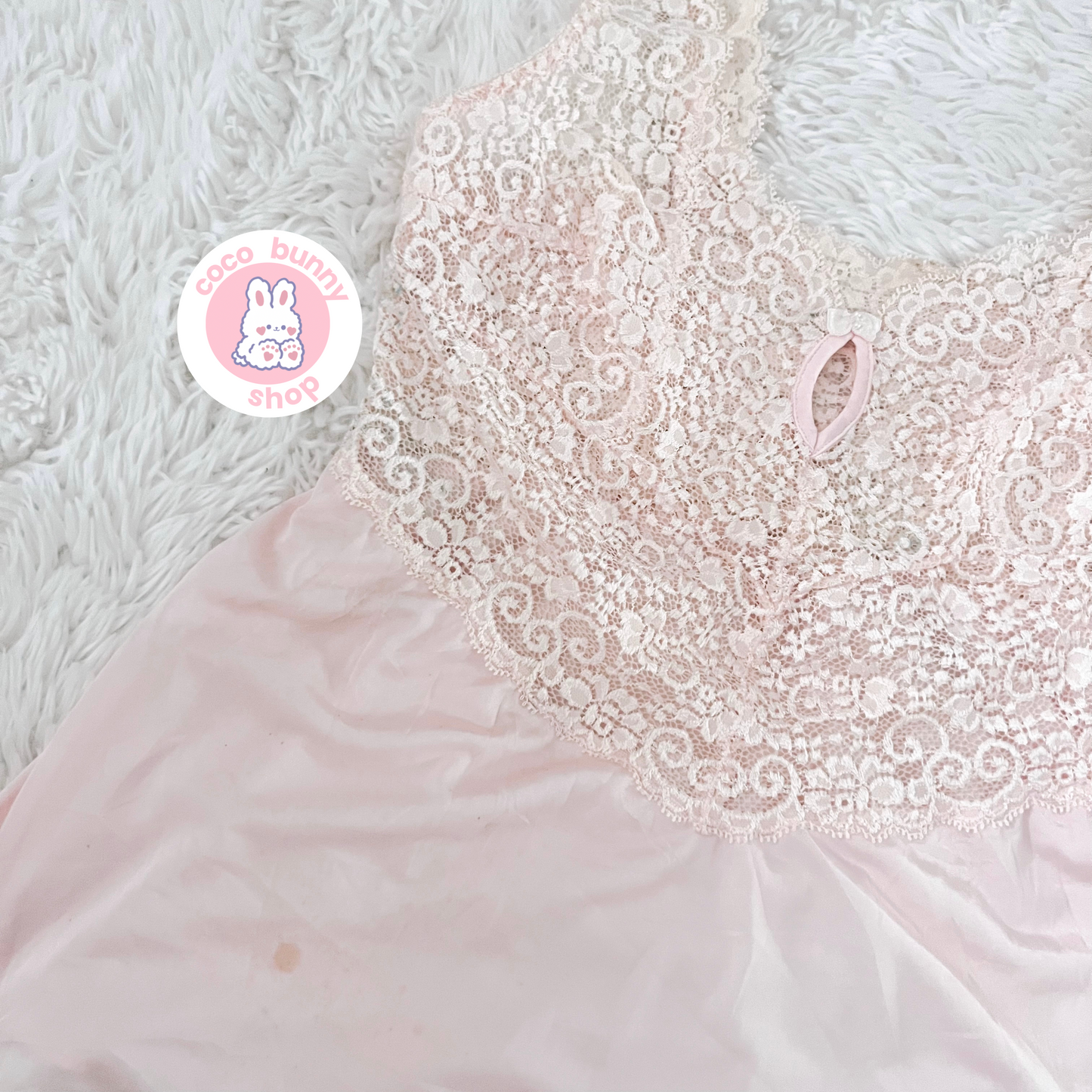 vintage vivien floral lace pink camisole