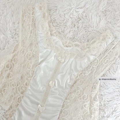 magical fairy vintage satin corset