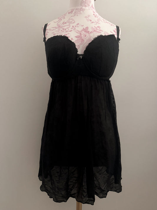 black moon margarita slip dress