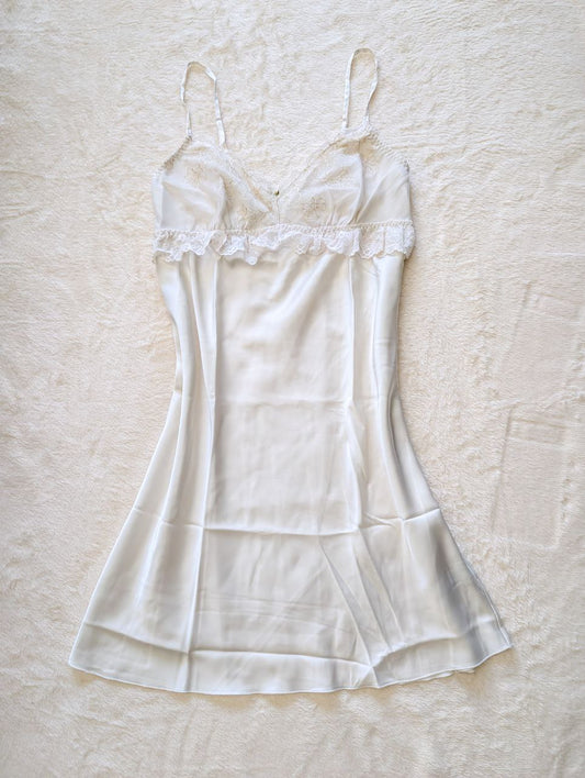 white lavender sour martini slip dress