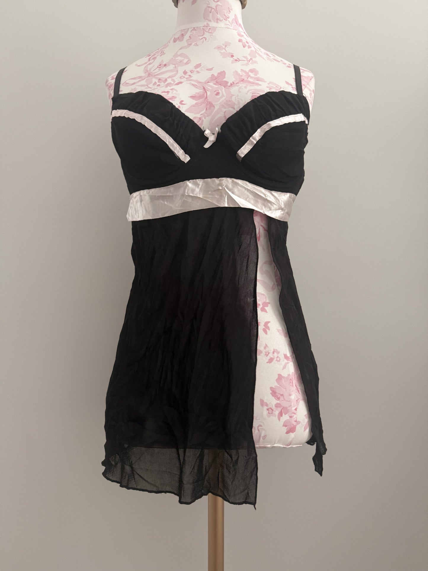 pink lights prosecco slip dress