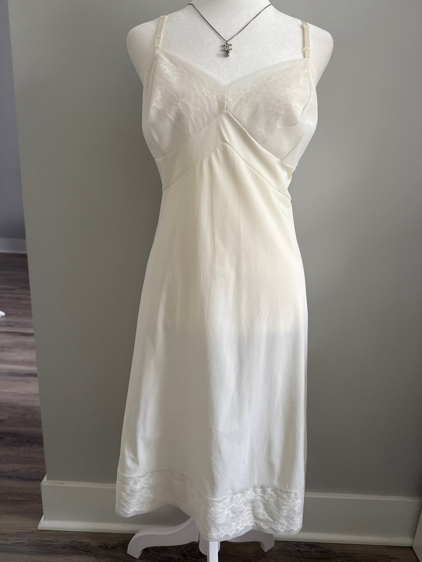 coconut lychee blossom slip dress