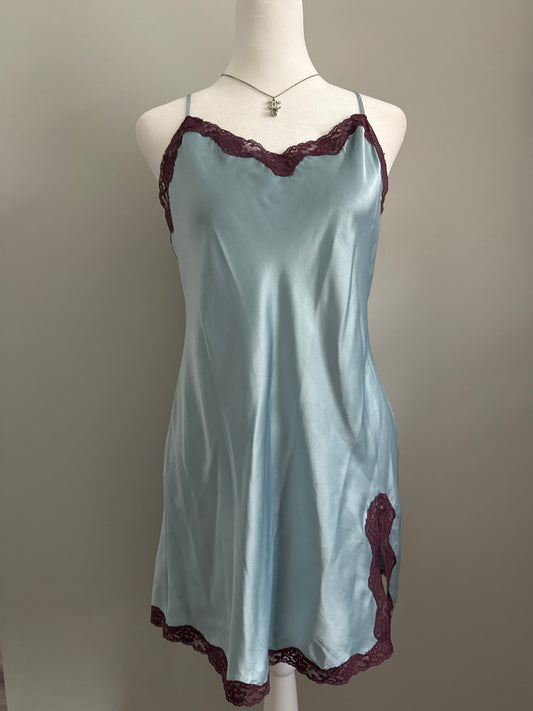 spiced plum refresher slip dress