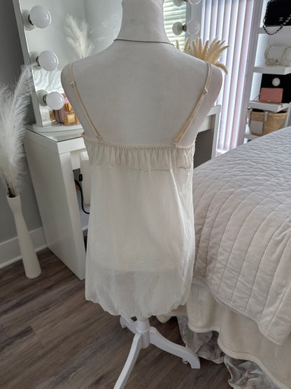 white dragon cocktail slip dress