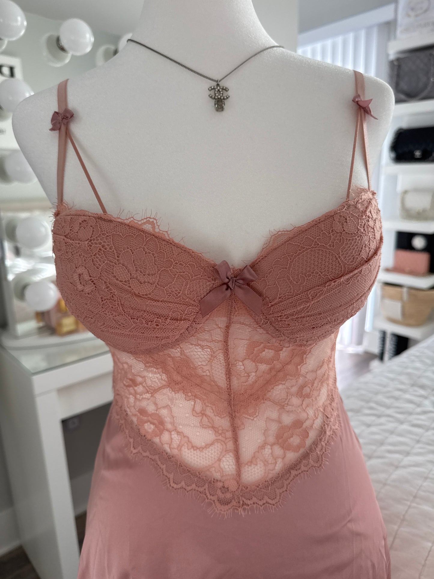 strawberry mojito slip dress