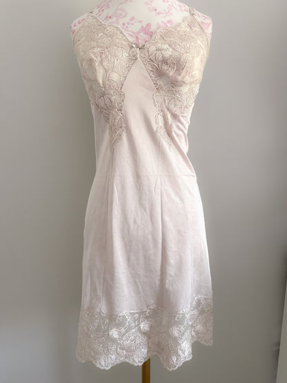 ivory coral dream margarita slip dress