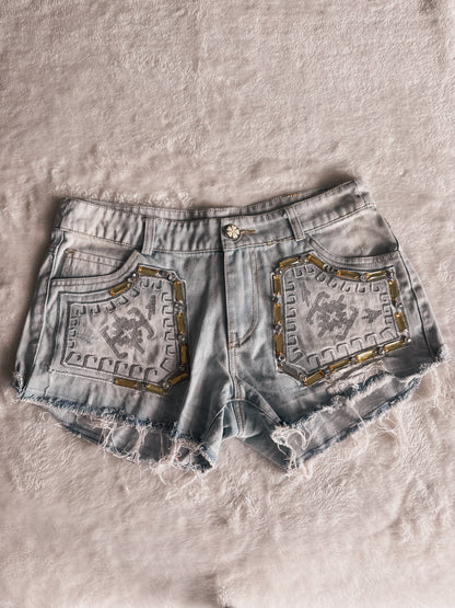 lovergirl wash bunny shorts