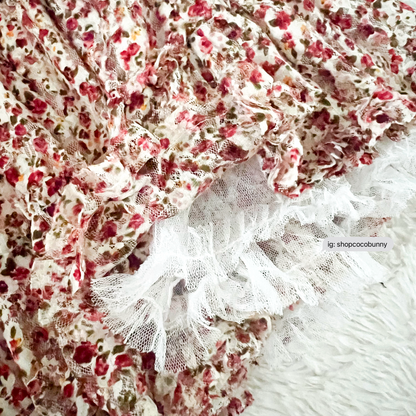 meadow floral garden skirt