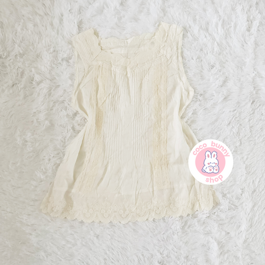 milkmaid cottage lace camisole