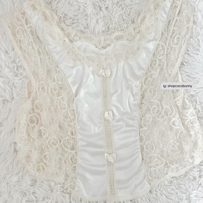 magical fairy vintage satin corset