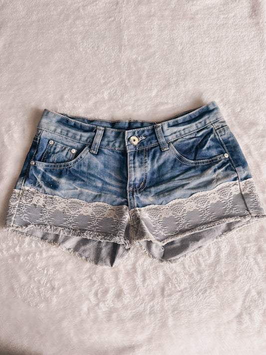 lace smoke downtown bunny shorts