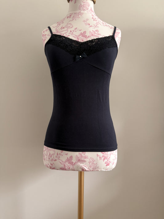 black cherry drop cocktail camisole