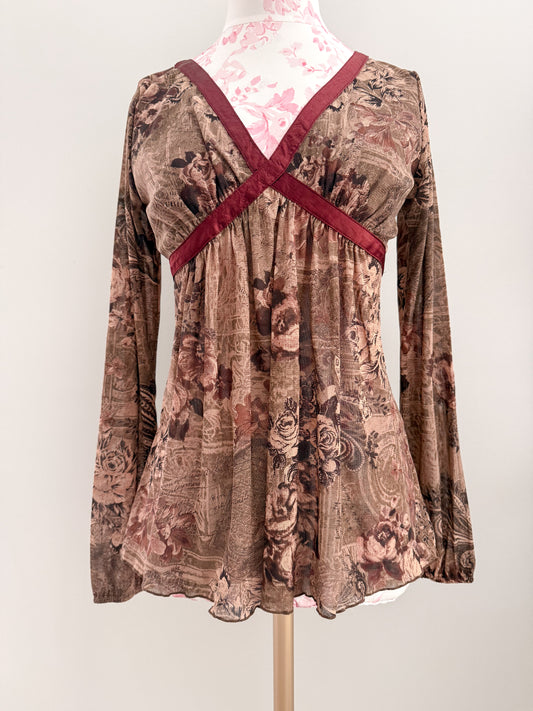 cranberry nutmeg spice martini top