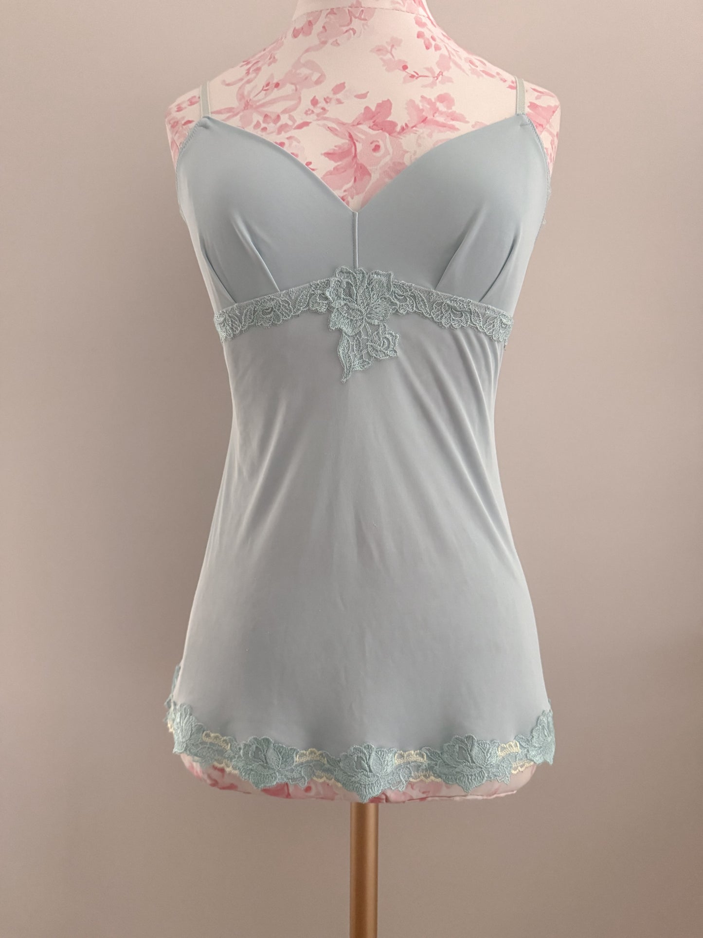 winter rose crystal martini camisole
