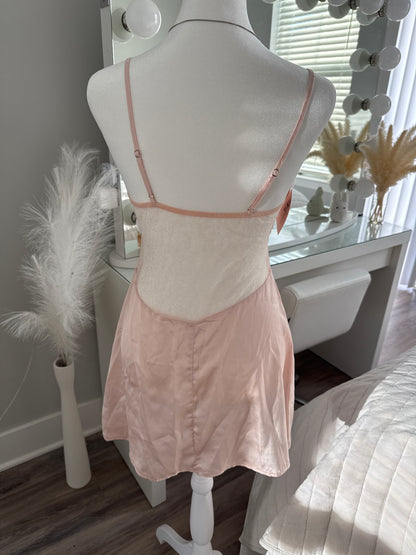 rose petal margarita slip dress