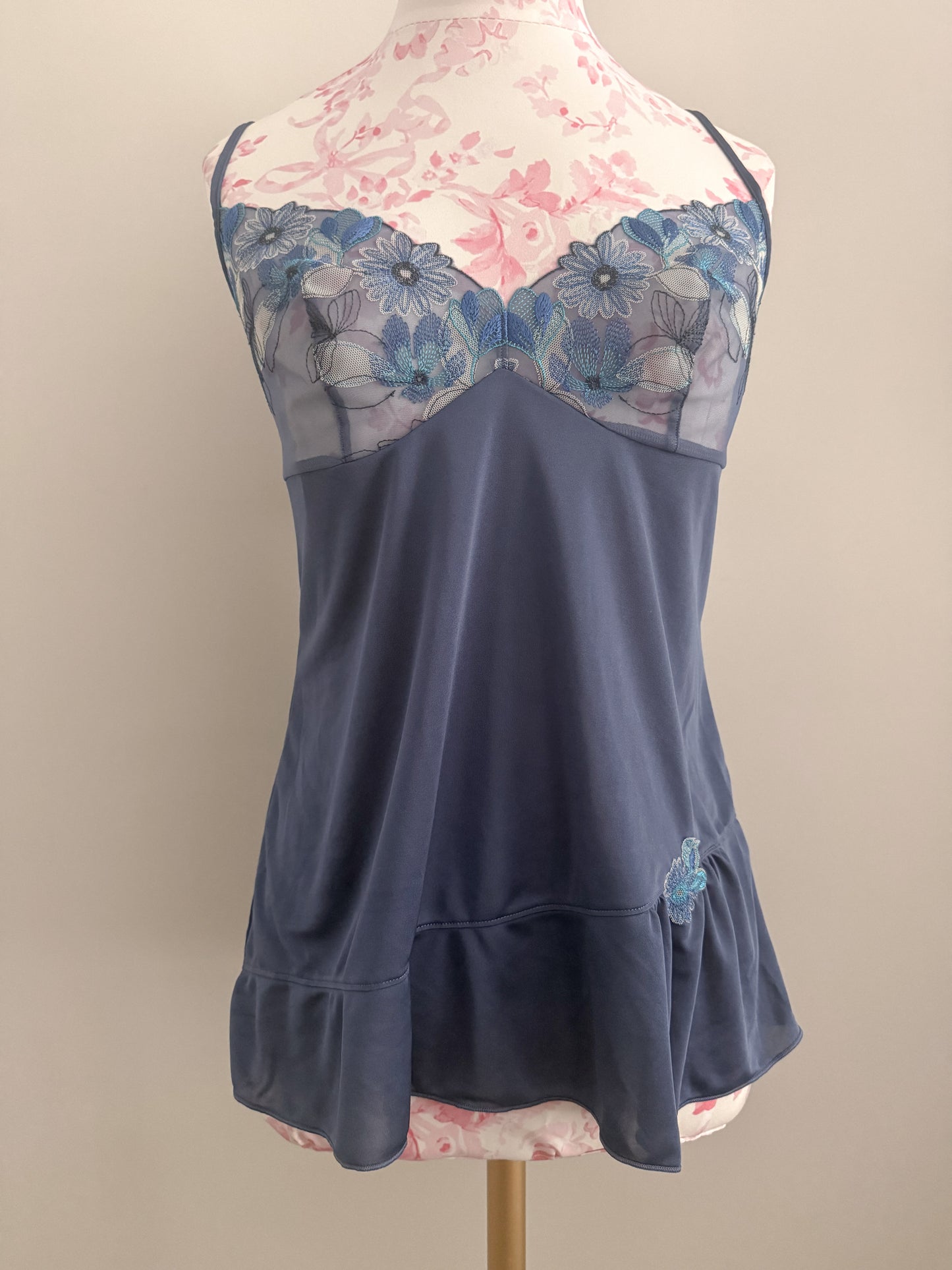 blue raspberry popsicle spritz camisole