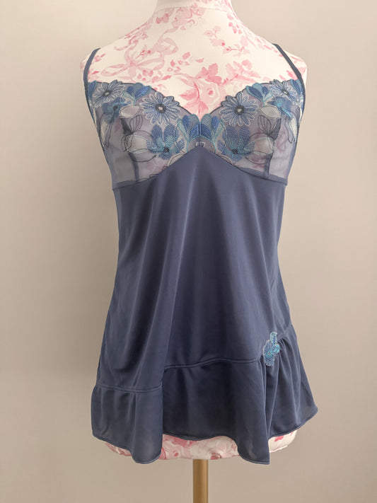 blue raspberry popsicle spritz camisole