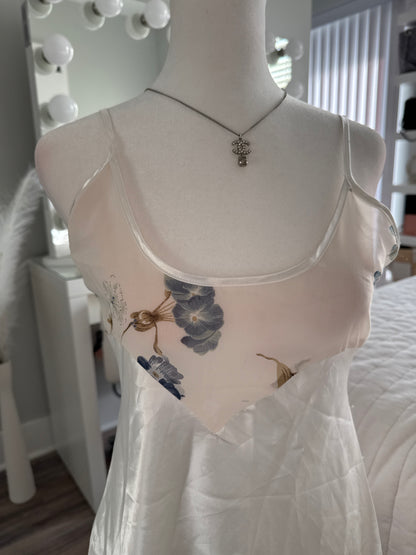 water lily infused tonic cocktail slip dress