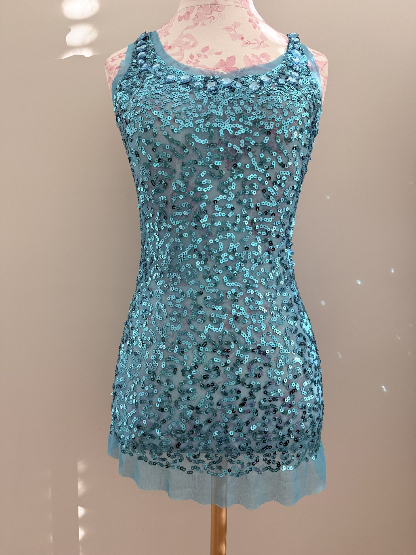 ocean sequin dusk martini camisole