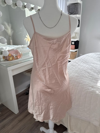 pink grapefruit martini slip dress