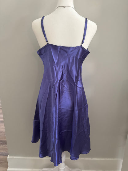 blueberry currant martini slip dress