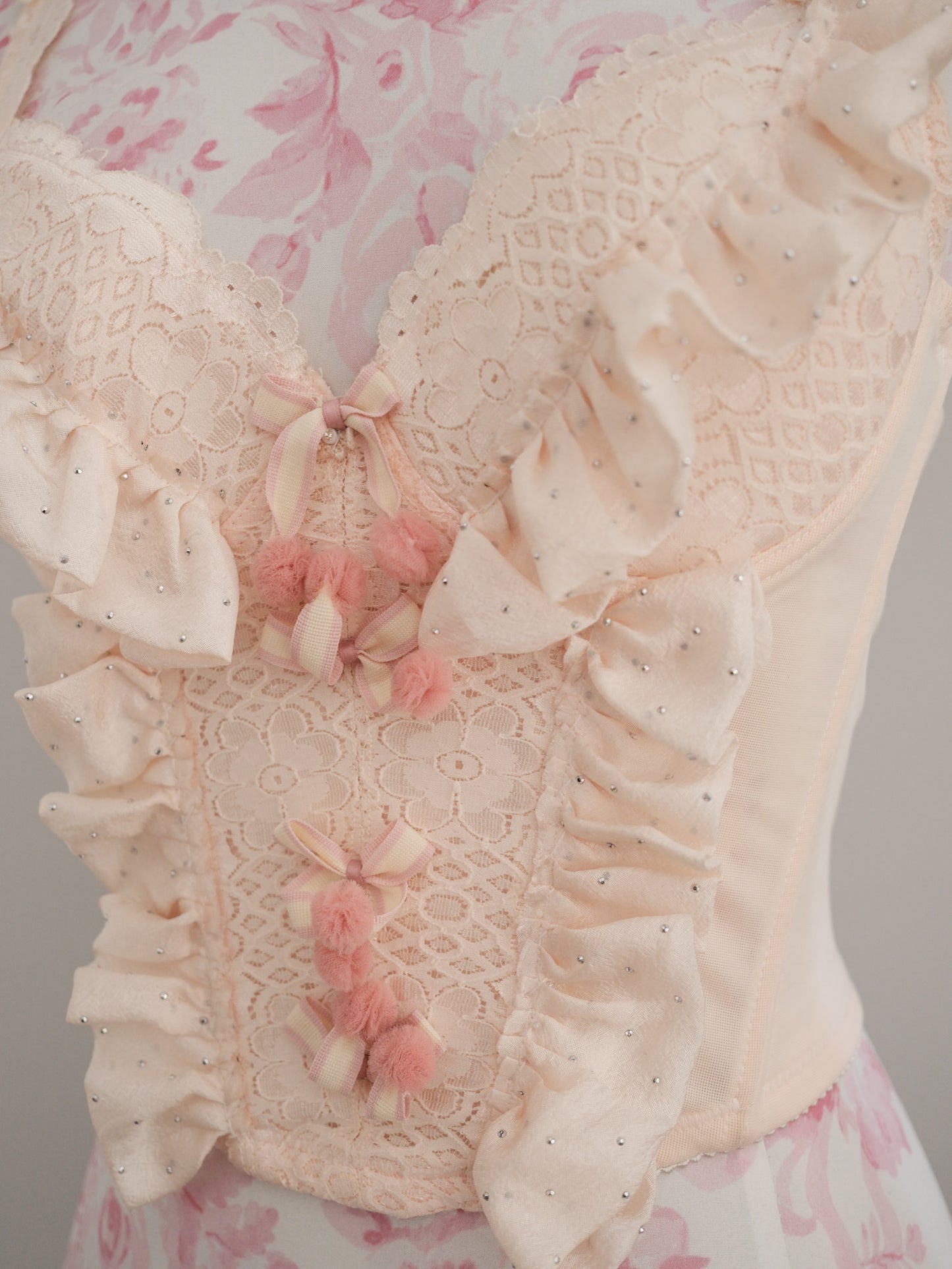 apricot starfish corset