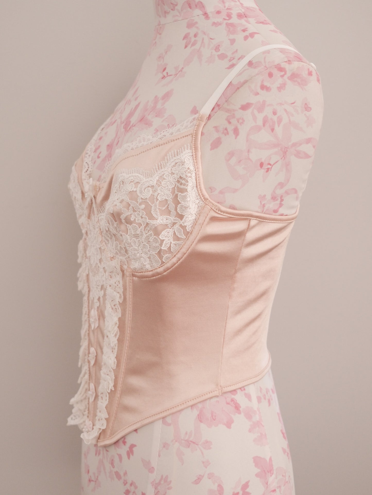 apricot sand corset