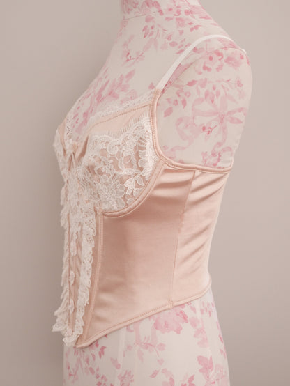 apricot sand corset