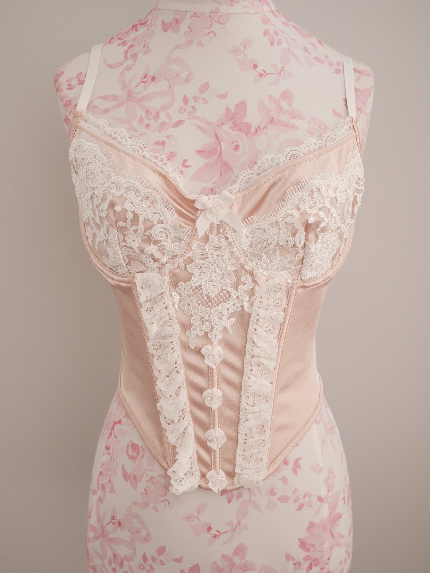 apricot sand corset