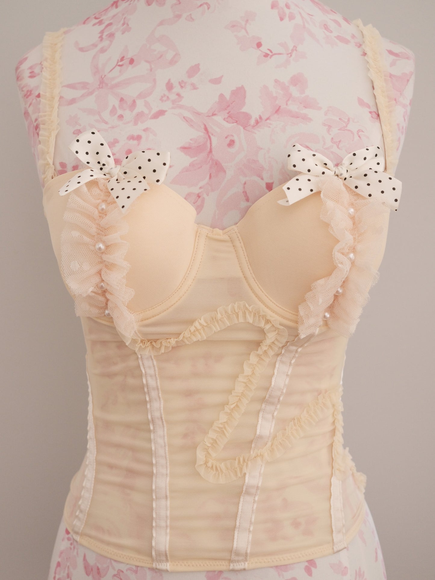 lemon berry corset