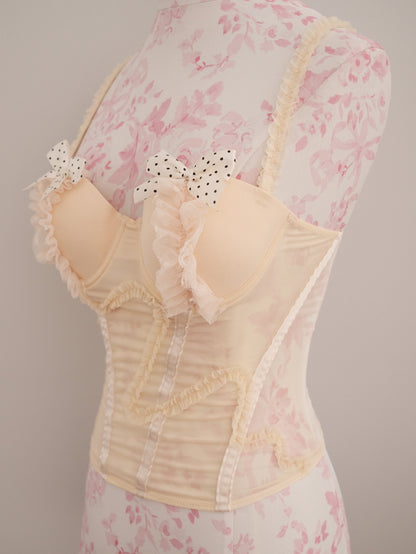 lemon berry corset