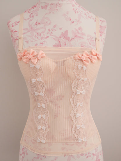 shell garden corset