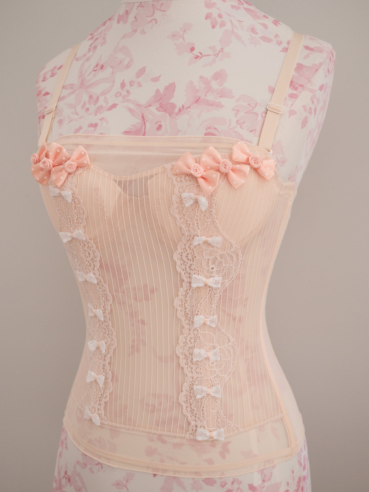 shell garden corset
