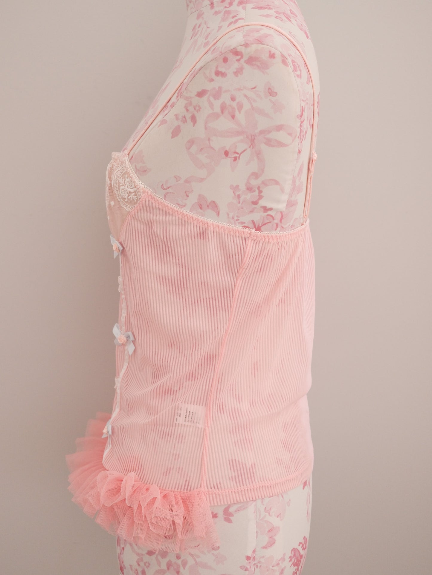 pink tide camisole