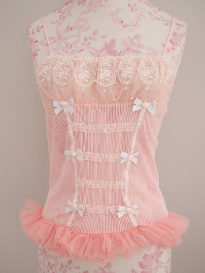 pink tide camisole