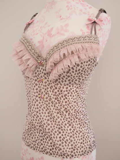 strawberry safari camisole