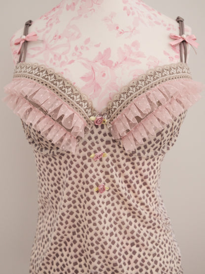 strawberry safari camisole