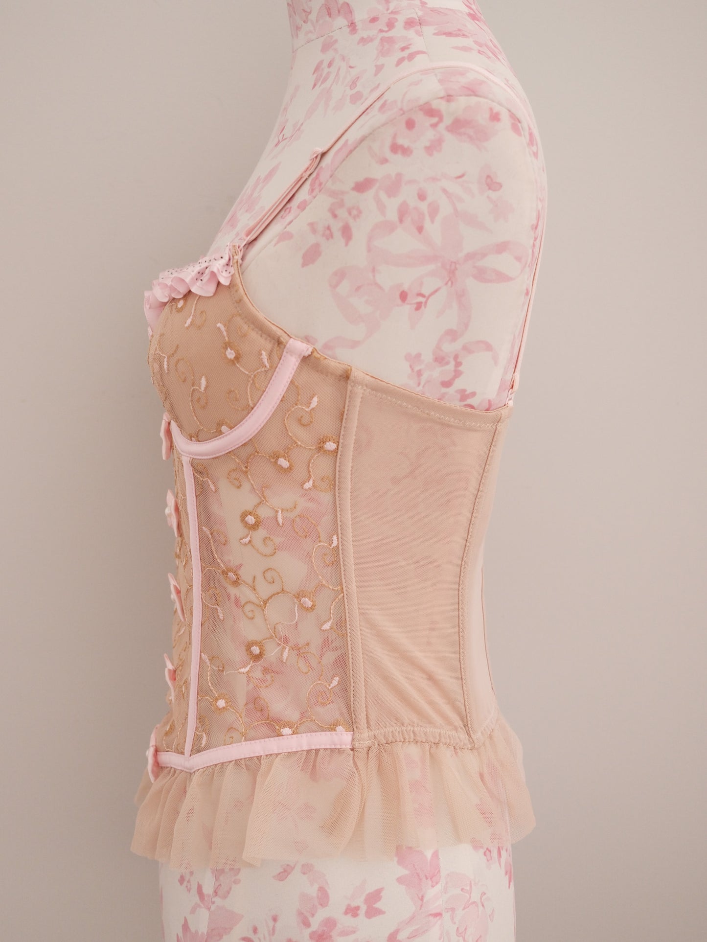 cocoa strawberry corset