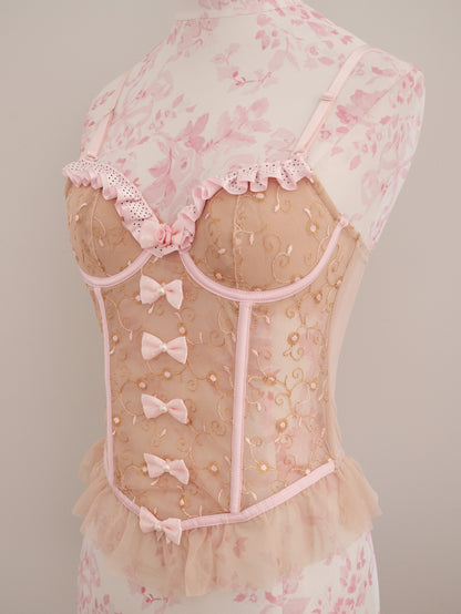 cocoa strawberry corset