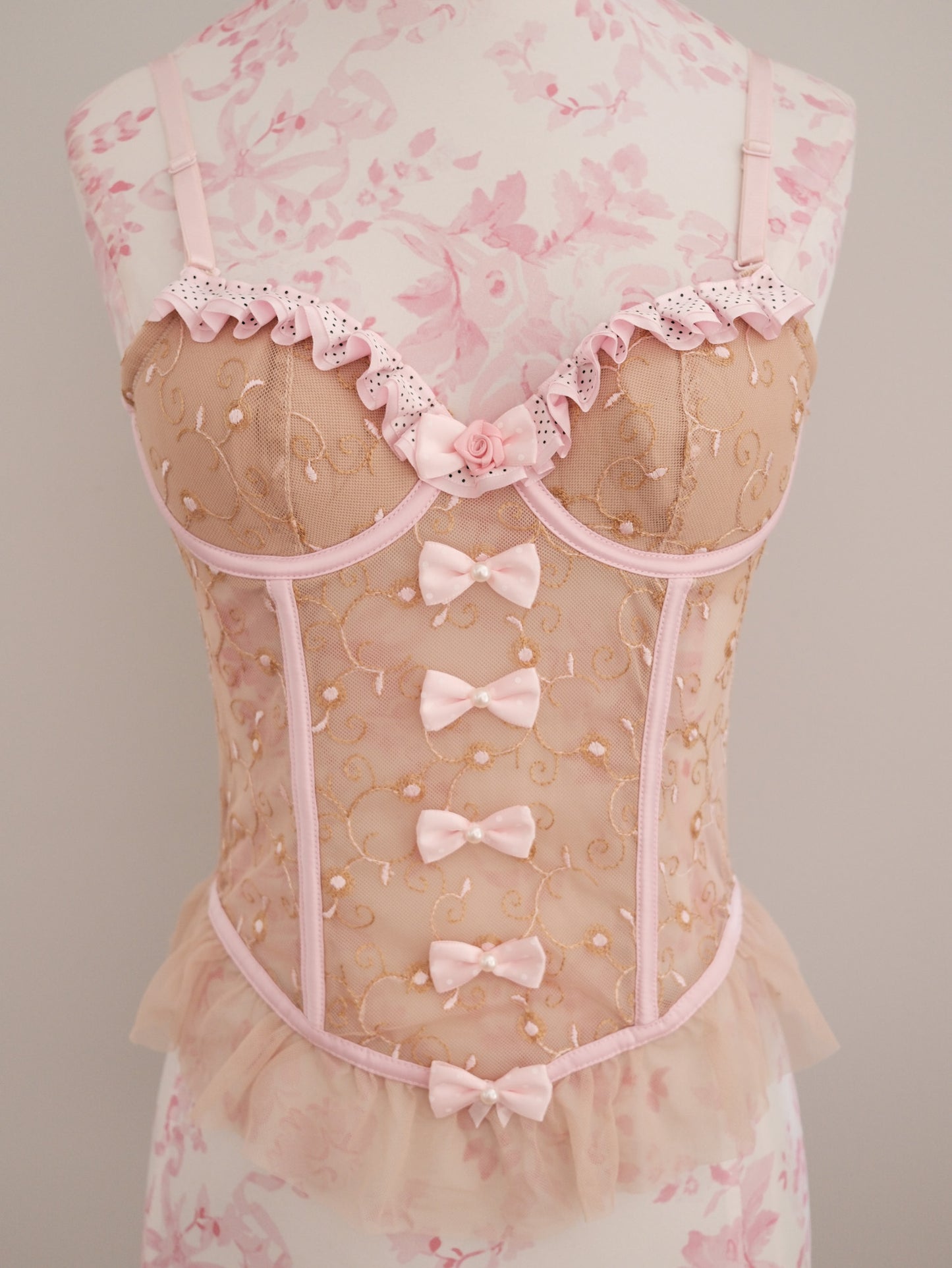 cocoa strawberry corset