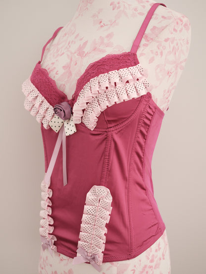 raspberry jellyfish corset