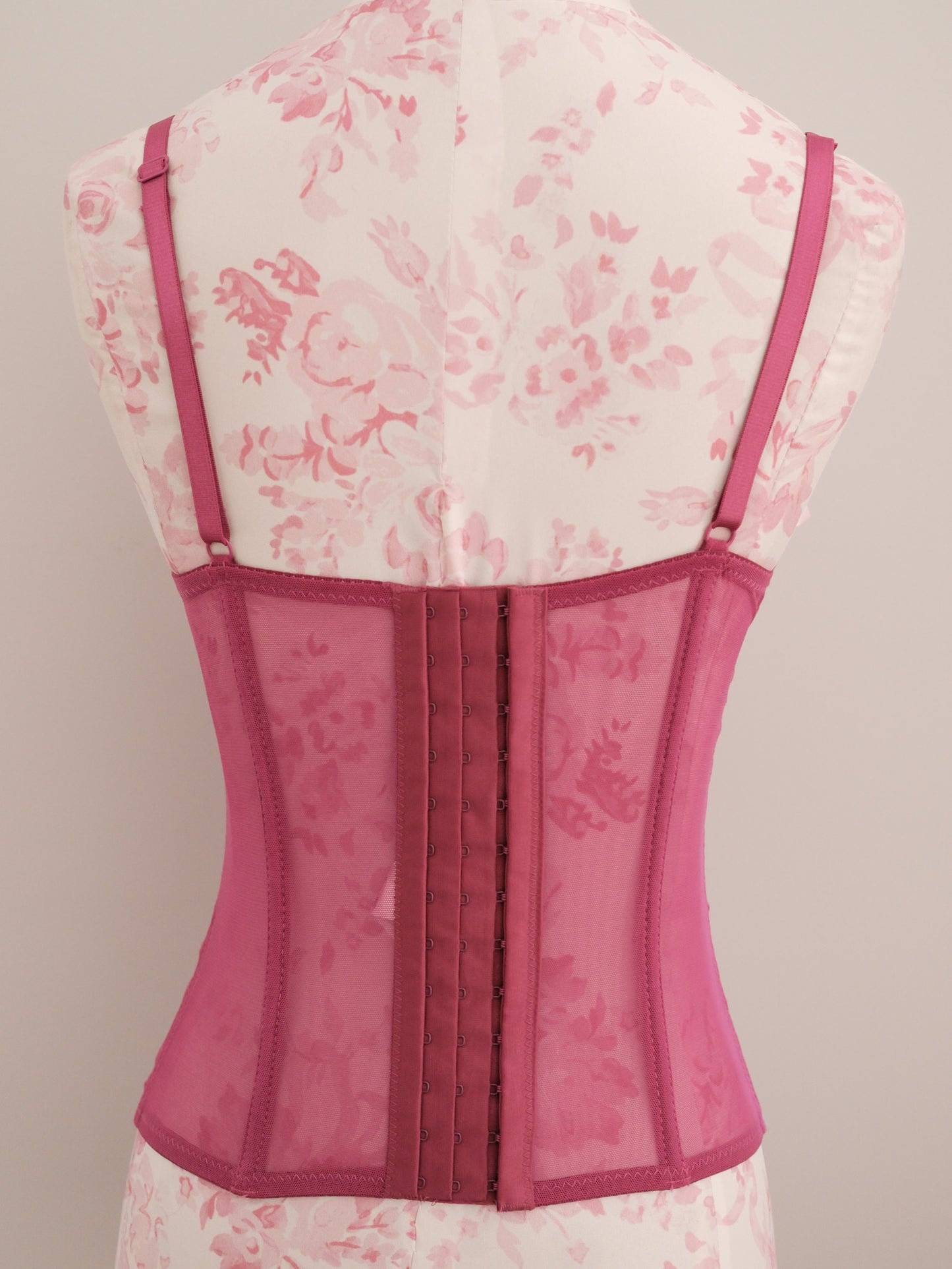 raspberry jellyfish corset