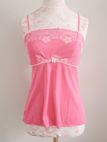 raspberry sorbet camisole